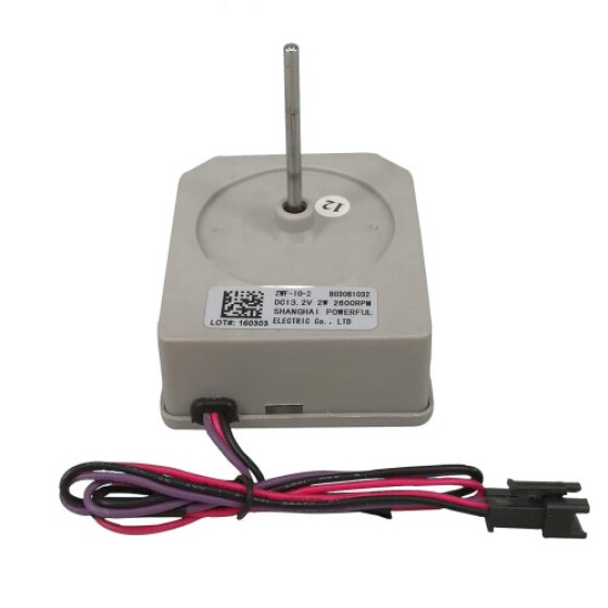 Motor Kipas Pembekuan Kulkas ZWF-10-2 B03081032 2W untuk Kulkas Ronshen & MELNG